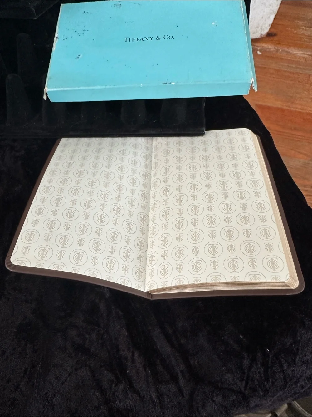 Tiffany and Co. Leather Notebook